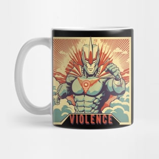 Ultraman Super Hero Parody Fanart Mug